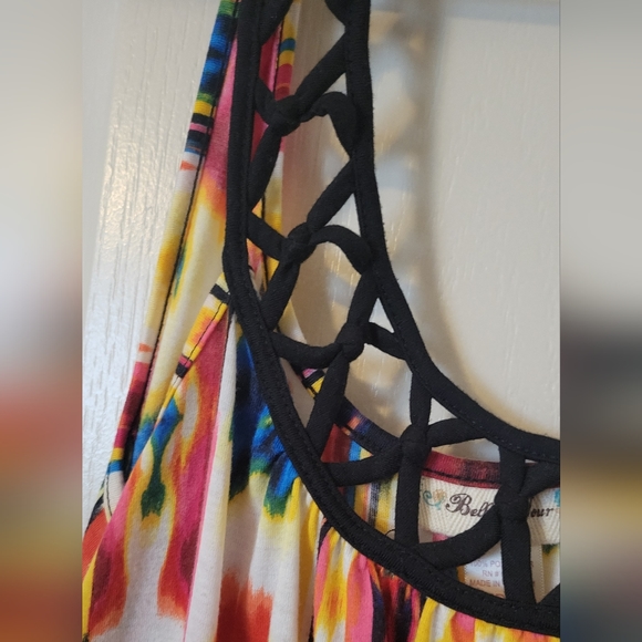 multi color summer dress - Picture 4 of 6